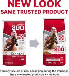 Purina Omolene 200 Performance Horse Feed, 50-lb bag slide 2 of 9