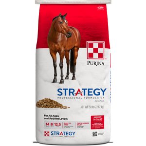 Purina Strategy Professional Formula GX Horse Feed, 50-lb bag