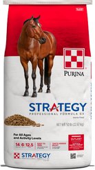 Purina Animal Nutrition Purina Strategy Professional Formula GX Horse Feed, 50-lb bag