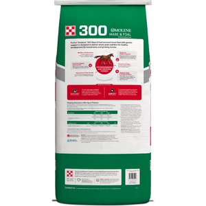 Purina Omolene 300 Mare & Foal Horse Feed, 50-lb bag