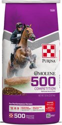 Purina Omolene 500 Competition Horse Feed, 50-lb bag