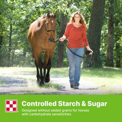 Show full view: Purina Enrich Plus Ration Balancer Horse Feed, 50-lb bag slide 7 of 9