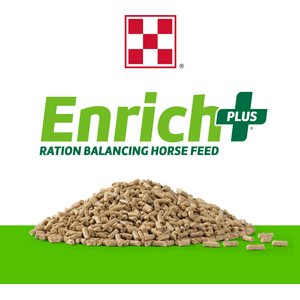 Purina Enrich Plus Ration Balancer Horse Feed, 50-lb bag