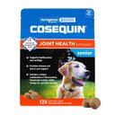 Nutramax Cosequin Joint Health Supplement with Glucosamine, Chondroitin, MSM, Omega-3s & Beta-Glucan Soft Chews for Senior Dogs, 120 count