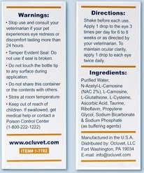 OcluVet Dog & Cat Eye Drops, 16-ml bottle slide 2 of 6