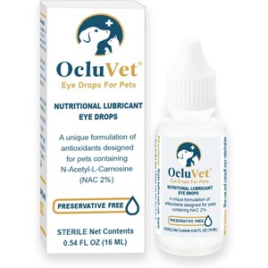 OcluVet Dog & Cat Eye Drops, 16-ml bottle