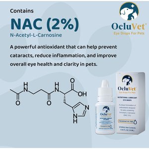 OcluVet Dog & Cat Eye Drops, 16-ml bottle