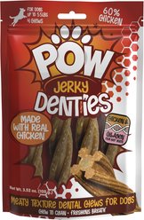 POW Jerky Denties Chicken Natural Dog Chew, 4 count slide 1 of 4