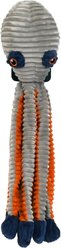 Buddy Buddy Durable Rope Core Octopus Squeaky Plush Dog Toy, Grey, 24-in