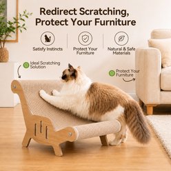 Mora Pets Elevated Sisal Bed & Lounge Chair 12-in Cat Scratcher slide 2 of 7