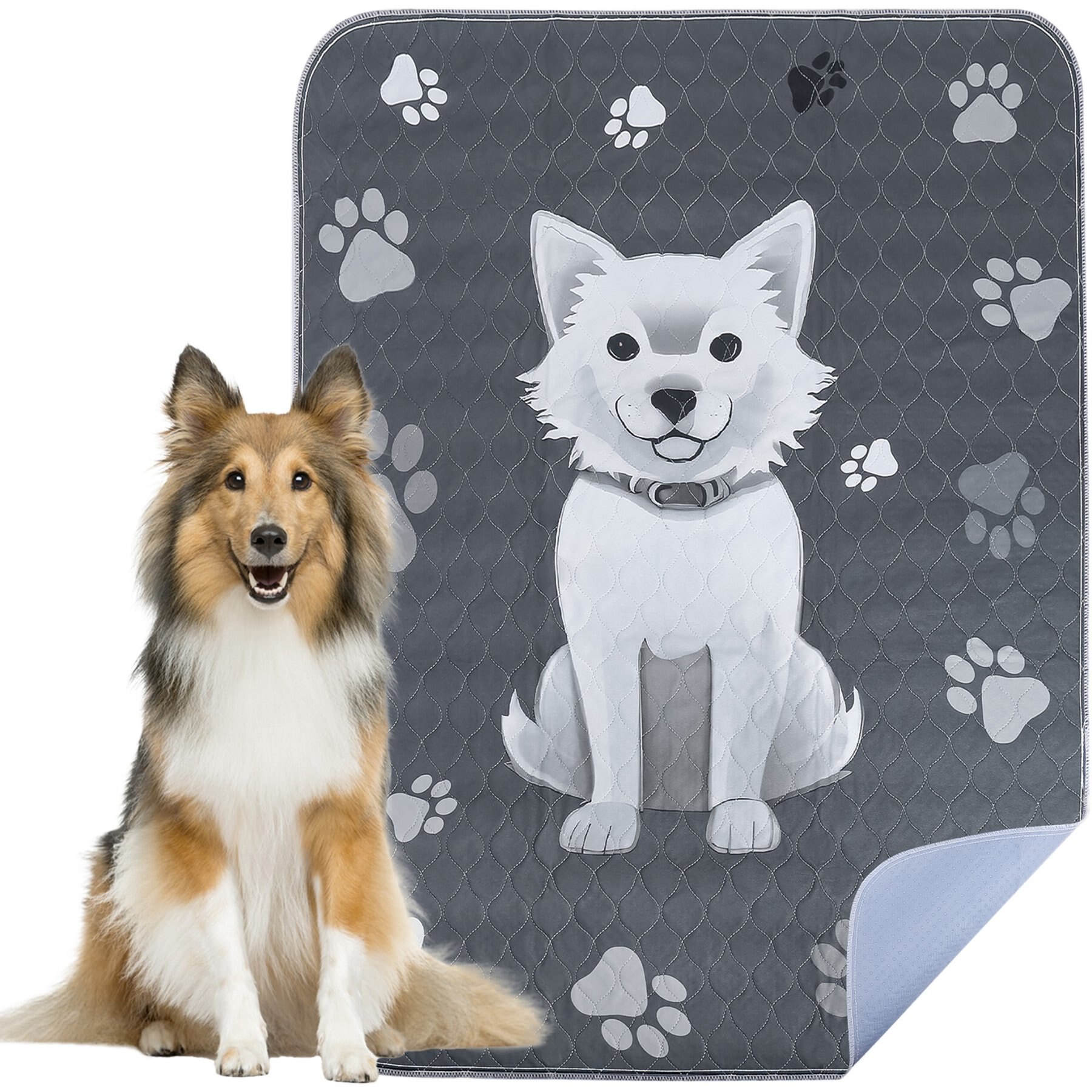 Newget Reusable Dog Pee Pads, 36 x 41-in, 2 count
