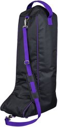Tough1 English Horse Boot Bag, Purple