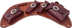 Silver Royal Leather Horse Medicine Cantle Bag, Dark Oil slide 1 of 3