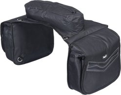 Tough1 Elite Insulated Horse Saddle Bag, Black
