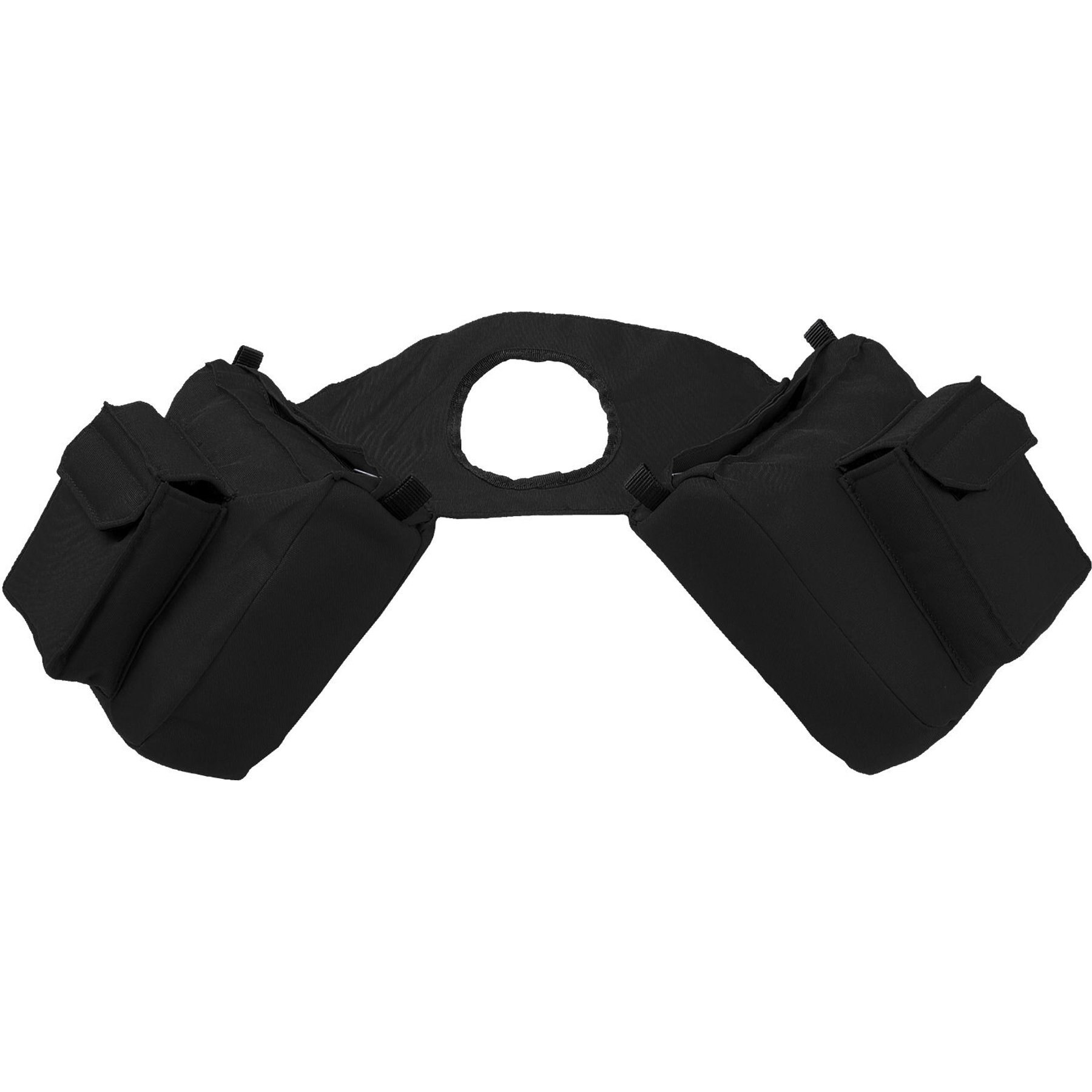 Tough1 Horse Horn Bag, Black