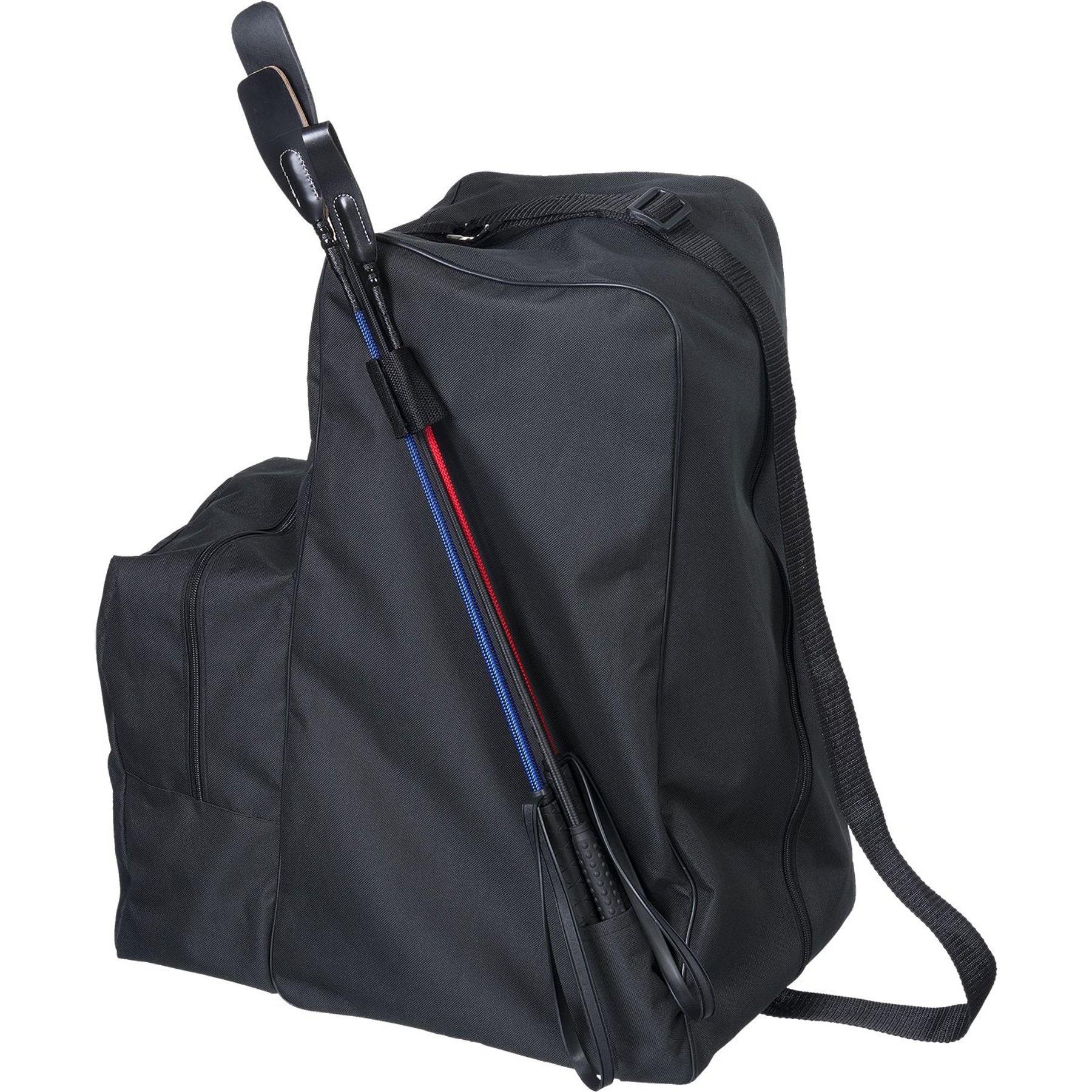 Tough1 Horse Boot & Helmet Carrier, Black