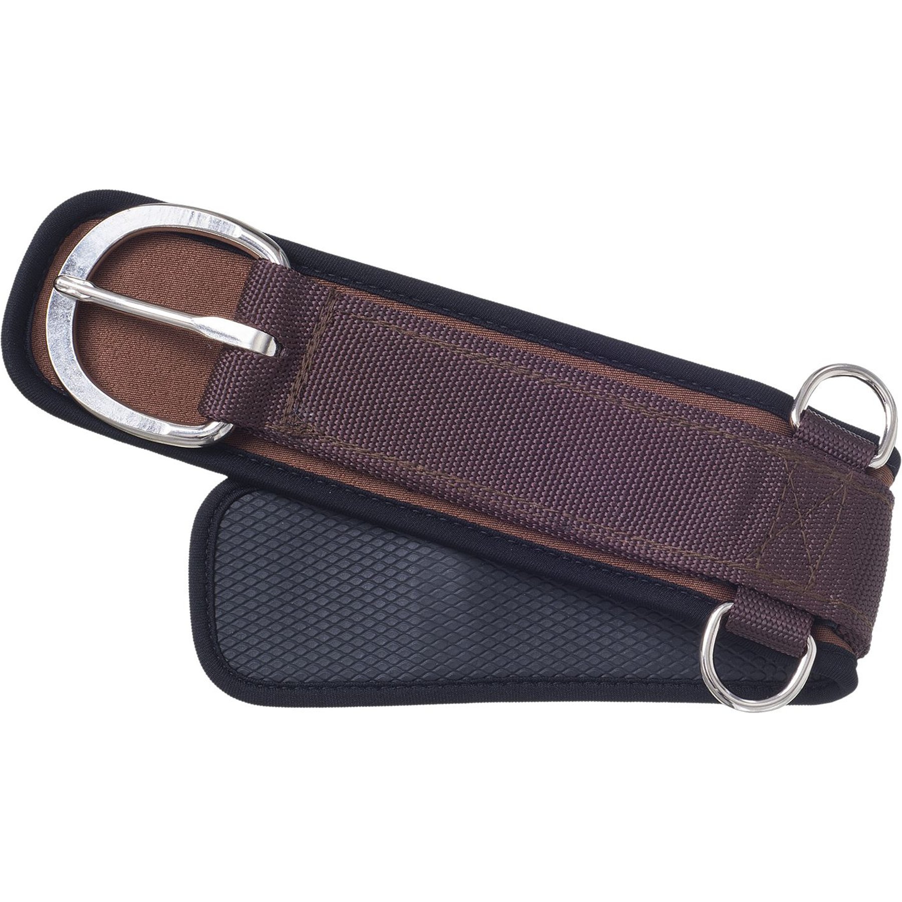 Tough1 Miniature Neoprene Horse Girth, Brown, 24 x 3-in
