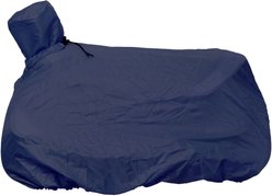 Tough1 Nylon Horse Saddle Cover/Tote, Navy Blue