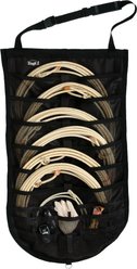 Tough1 Horse Hanging Rope Bag, Black