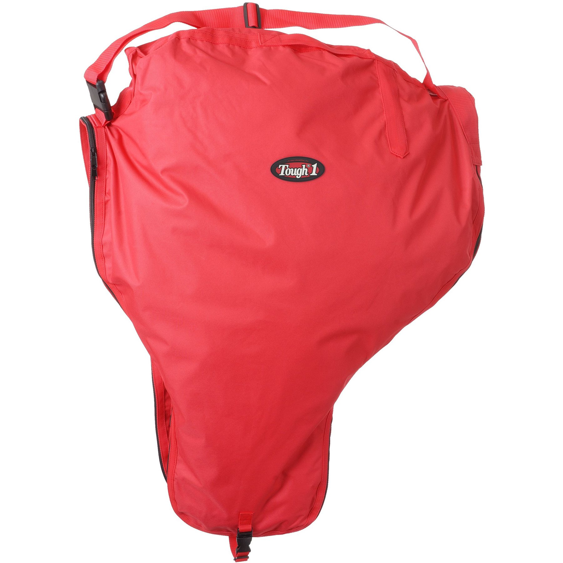 Tough1 Nylon Western Horse Saddle Carrier, Red