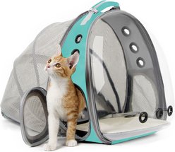 Halinfer Breathable Bubble Cat Backpack Carrier, Green