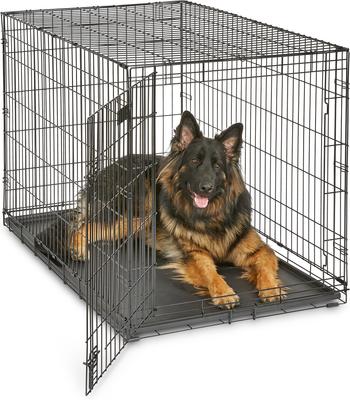 MIDWEST iCrate Fold & Carry Single Door Collapsible Wire Dog Crate