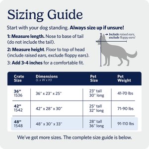 MidWest iCrate Fold & Carry Single Door Collapsible Wire Dog Crate, 48 inch