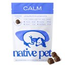 Native Pet Chicken Flavored Air-Dried Chews Calming Supplement for Dogs, 120 count