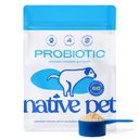 Native Pet Probiotic Powder Organic, Human Grade, Vet-Formulated Digestive Supplement for Dogs, 32.8-oz