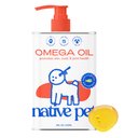 Native Pet Omega-3 Fish Oil & Alaskan Salmon Oil Skin & Coat Health Supplement for Dogs, 16-fl oz bottle