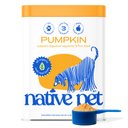 Native Pet Pumpkin Fiber Powder Organic, Human Grade Digestive Supplement for Dogs & Cats, 16-oz