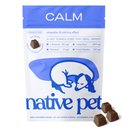 Native Pet Chicken Flavored Air-Dried Chews Calming Supplement for Dogs, 90 count