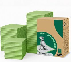 Gardner Pet Thicker Eco Four Sided Leak Proof Unscented Dog Pee Pads, 28 x 34-in, 50 count