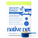 Native Pet Senior Daily 12-in-1 Multivitamin Organic Powder Probiotic Supplement for Senior Dogs, 12.7-oz