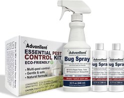 Advanllent House & Yard Natural Flea Treatment Spray for Dogs & Cats, 32-fl oz bottle