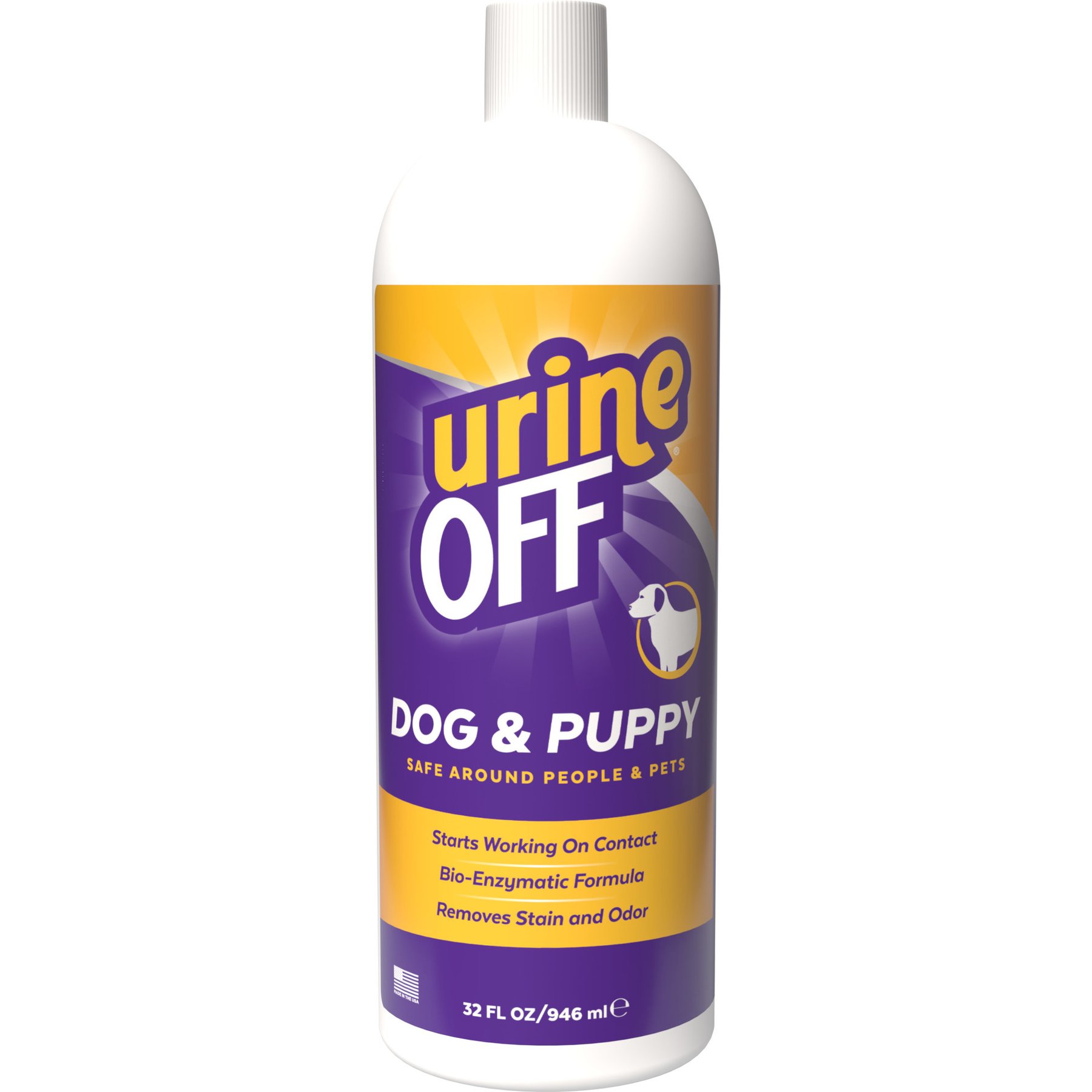 Urine Off Dog & Puppy Formula Stain & Odor Remover, 32-fl oz bottle