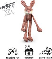 Nandog My BFF Bramble The Bunny Dog Toy, Pink, 30 x 10 inches slide 2 of 5