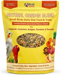 Birds LOVE Natural Garden Blend Small Bird Food, 4-lb bag
