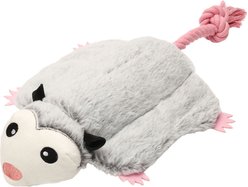 HugSmart Opossum Plush with Rope Tug Dog Toy, Medium/Large