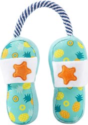 HugSmart Slipper Plush with Rope Tug Dog Toy, Medium/Large slide 1 of 6