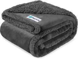 PetAmi Waterproof Dog Blanket, Charcoal Gray, Medium