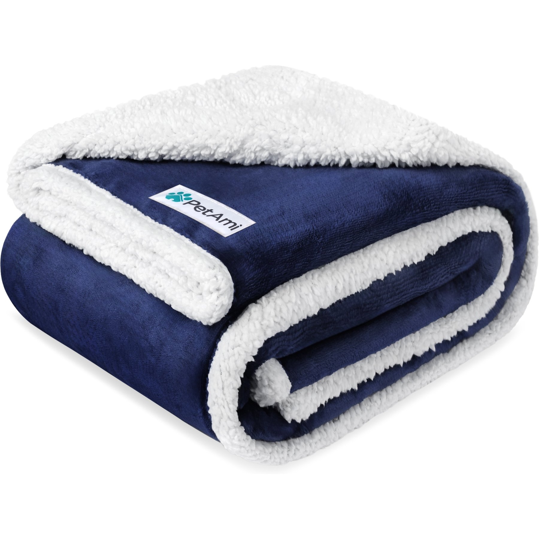 PetAmi Waterproof Dog Blanket, Blue, 50 x 40-in