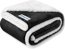PetAmi Waterproof Dog Blanket, Black, 50 x 40-in