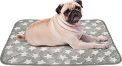 Golopet Self Color Changing Cooling Pad, Washable Non-Toxic Summer Blanket Dog Crate Mat, Grey, Medium: 24 x 18 -in