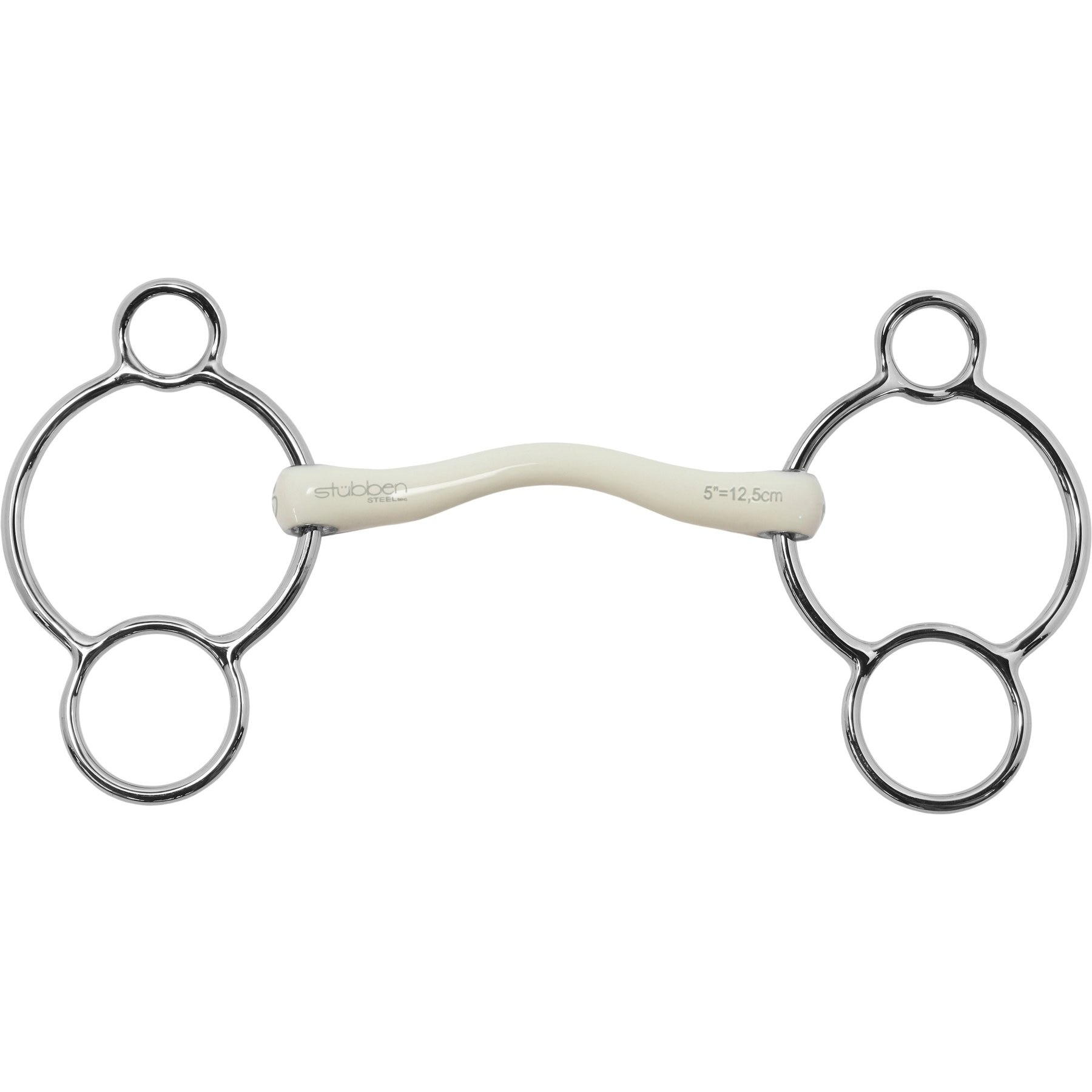 Stubben Fine Line Flex Horse 3-Ring, 5-in