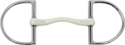 Stubben Fine Line Flex Horse D-Ring Bit, 4 1/2-in