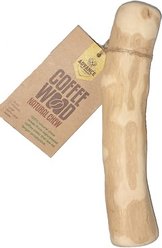 Advance Pet Product Natural Coffee Wood Tough Chew Dog Toy, Large