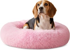 PetAmi Donut Cat & Dog Bed, Pink, Medium: 30-in