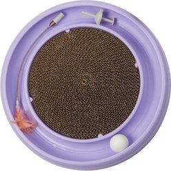 Nala Feather Scratcher Cat Toy with Teaser