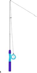 Nala Gone Fishin' Rod & Reel Exercise Chaser Cat Toy